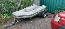 2,7mtr Dinghy on Trailer, New 10"wheels And Suspension £750