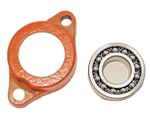 Bearing housing with - bearing,