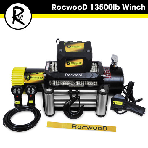 Electric winch 13500lbs 12v - winch,