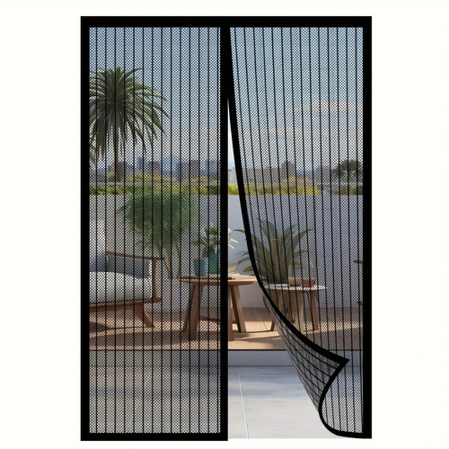 Magnetic insect door screen - magnetic,