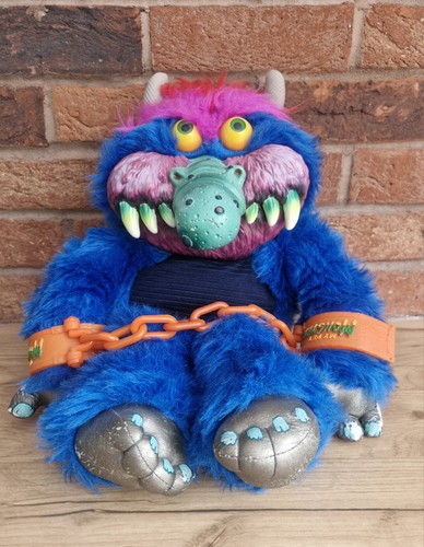 Pet monster 1986 soft toy - monster,