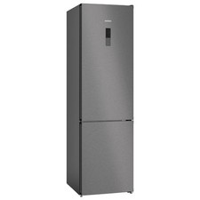 Siemens iQ300 363 Litre 70/30 Freestanding Fridge Freezer - Black Stee KG39NXXBF