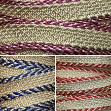 Gimp, Cream , Braid Trim Upholstery , 20 mm Wide Sold by the Metre,  G24