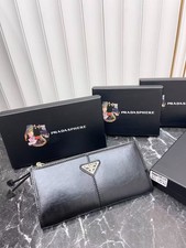 PRADA Milano Black Leather