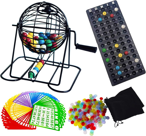 Deluxe bingo game set - deluxe, 75
