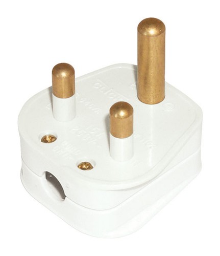 Round pin plug - 5a,