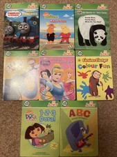8 x LEAP FROG Tag Junior Book Bundle Disney Thomas Dora included
