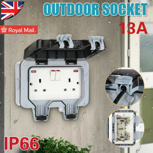 13a 2 gang waterproof - gang,