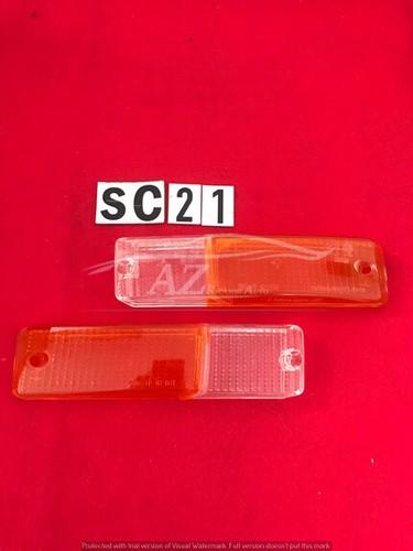 Transparent plastic front