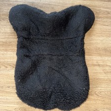 Black Fleece Saddle Seat Saver