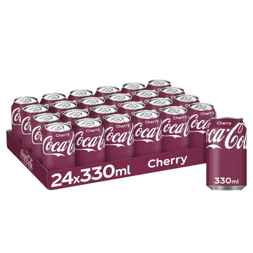 Coca cola cans - cans, cherry