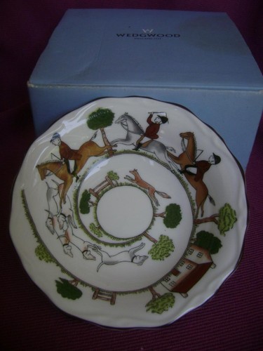 Wedgwood hunting scenes - wedgwood,