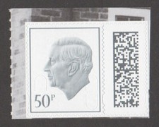2024 V5280 50p Charles III M24L / MPIL Gravure 'Winston Churchill' PSB CY7 MINT