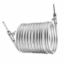 Counterflow Chiller Stainless Steel Wort Heat Exchanger Weldless Hose Connector