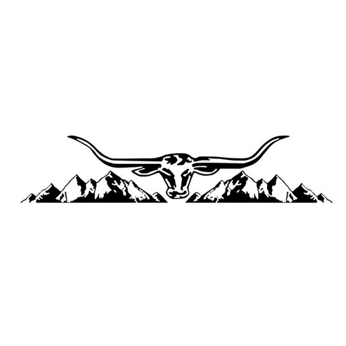 Longhorn cow cattle head - cow,