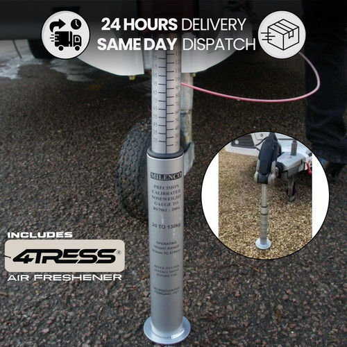 Trailer nose weight gauge - nose,