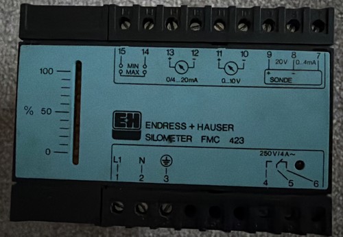 Endress and hauser silometer - and,
