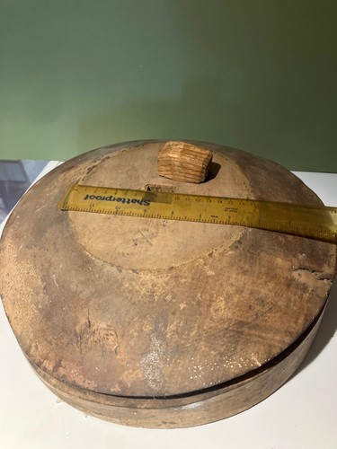 Vintage wooden millinery hat - vintage,