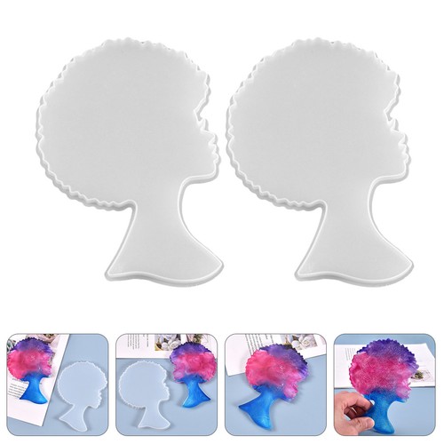2pcs silicone mold cartoon - 2pcs,