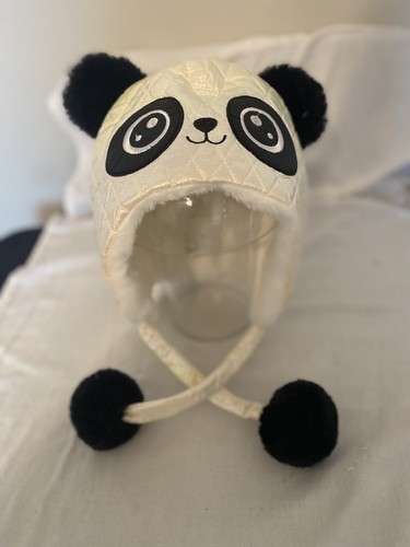 Hat panda head - hood, cap
