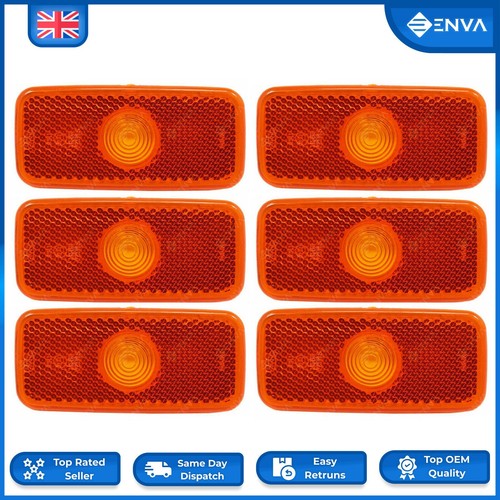 Side marker lamp lens - 6x,