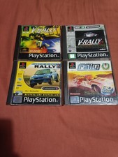 Playstation 1 Ps1 Games Rally Bundle Tommy Makinen V-rally 1 And 2 Colin Mcrae