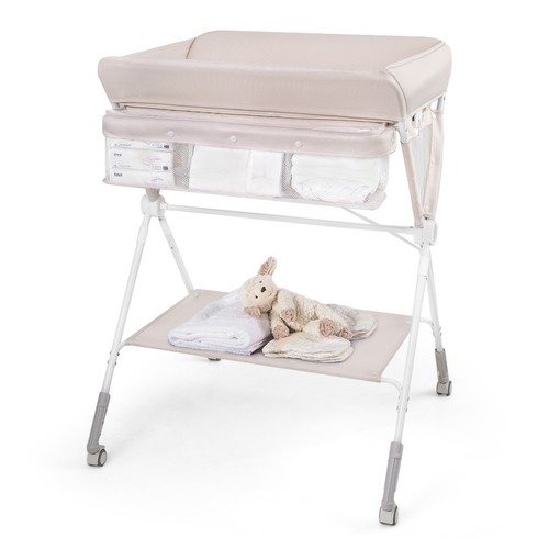 Foldable baby changing - changing, station