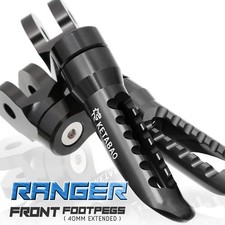 BLACK RANGER Front Foot Pegs
