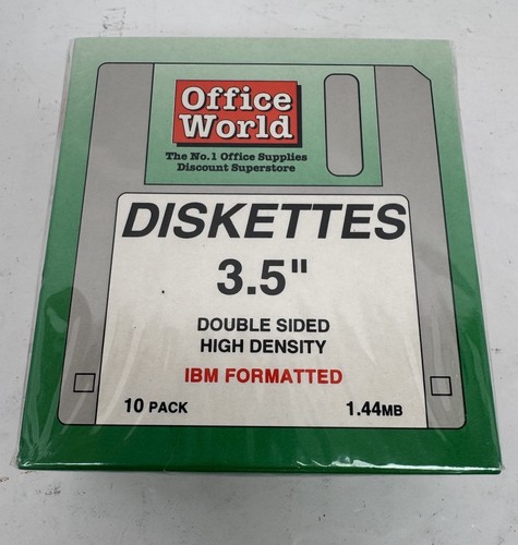 Floppy disks 10 pack - floppy, 10-pack