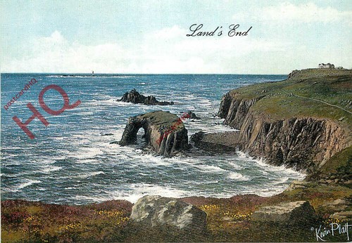 Picture postcard land end - picture, postcard>