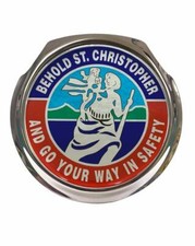St Christopher - Car Grille Badge - FREE FIXINGS