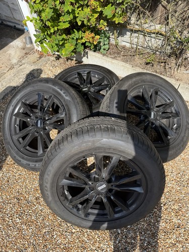 Bmw black alloys 18inch - x5,