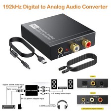 192KHz Digital to Analog Audio