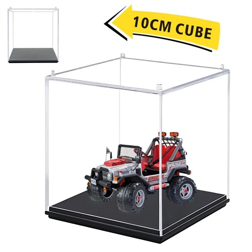 Perspex cube 10cm display - cube,