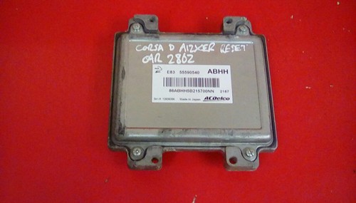 Vauxhall corsa 2 - d, ecu