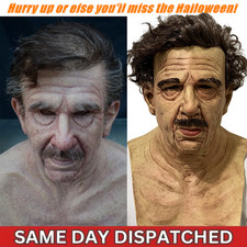 Latex Old Man Face Mask