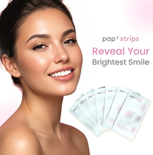 Teeth whitening strips pap - strips,