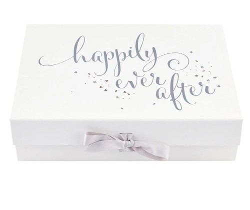 Busy wedding keepsake box - b,