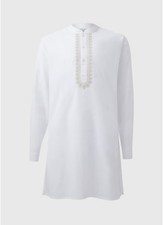 Men's White Kurta Festive
