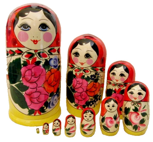 Russian nesting doll pcs - doll, 10