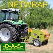 Net Wrap for Mini Round Baler 60 x 1400m 24 Hour Hay Haylage  fits Wolvo R500