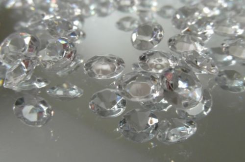 Clear 5mm scatter crystals - scatter,
