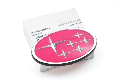 Pink stars front - stars, badge