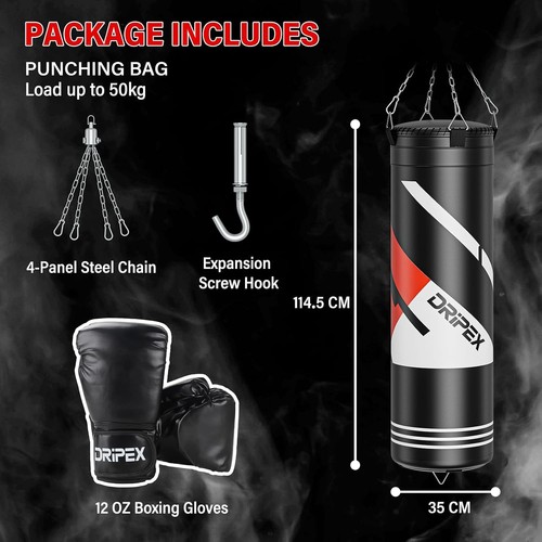 Punch bag 4ft heavy - 4ft, with