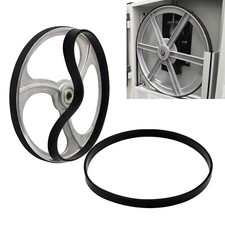 2PCS Band Saw Rubber Tire Band Scroll Wheel Rubber Ring 8-12'' WoodWorking Parts
