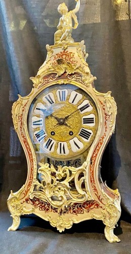 Antique french boulle clock