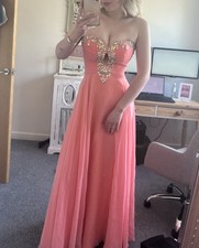 Coral Pink Prom / Occasion