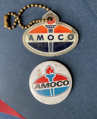 Vintage amoco pin - pin, badge