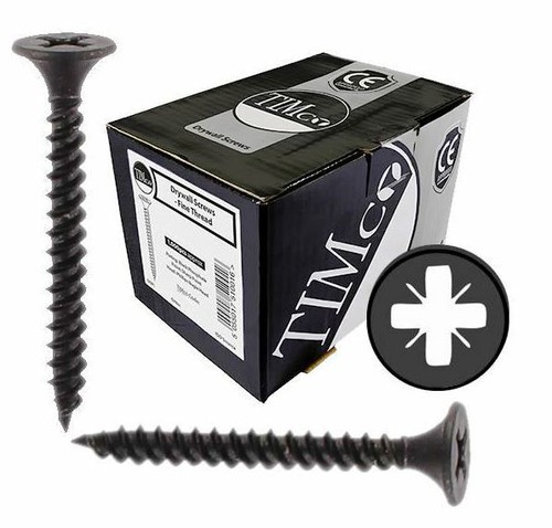 Black bugle head drywall - bugle,