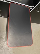 CARBON BLACK TABLE & RED TRIM